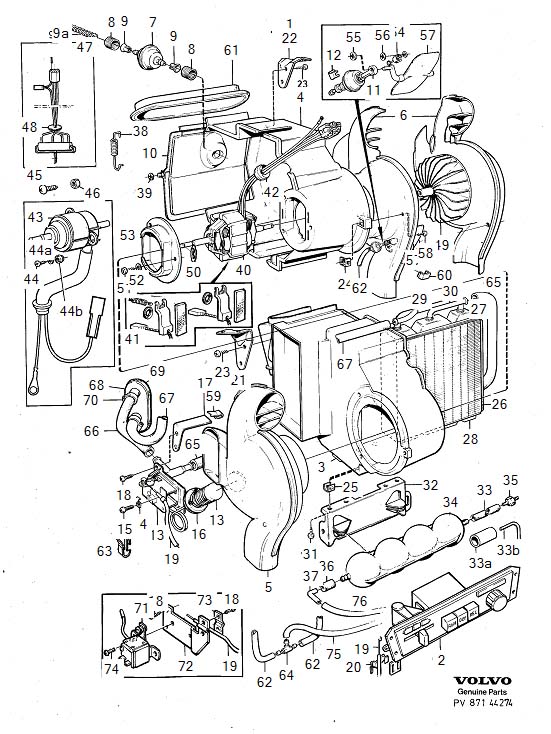 2019 Volvo Hvac heater core. Heat exchanger. Heat exchanger - 1215673